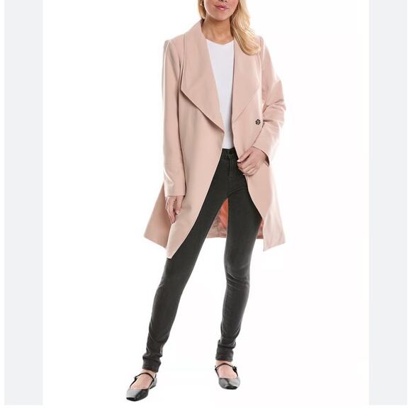 Sam Edelman Jackets & Blazers - Sam Edelman soft pink trenchcoat S NWT ￼